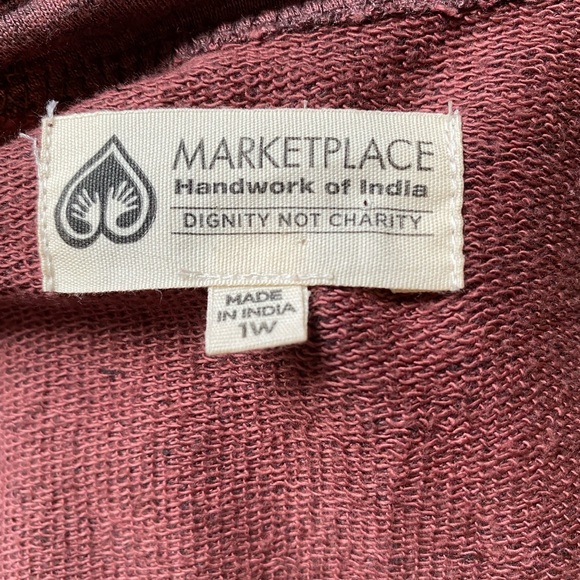 Marketplace Handwork of India Cardigan Sweater - Picture 7 of 8